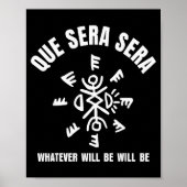 Motivational Saying Apparel  Poster (Vorne)