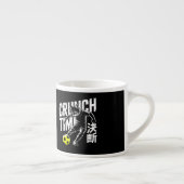 Motivational Soccer Cat Gift for Teammates & Coach Espressotasse (Rechts)