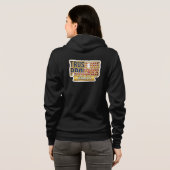 Motivational Success Decal Hoodie (Schwarz voll)