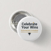 Motivational Success Gift Button (Vorne & Hinten)
