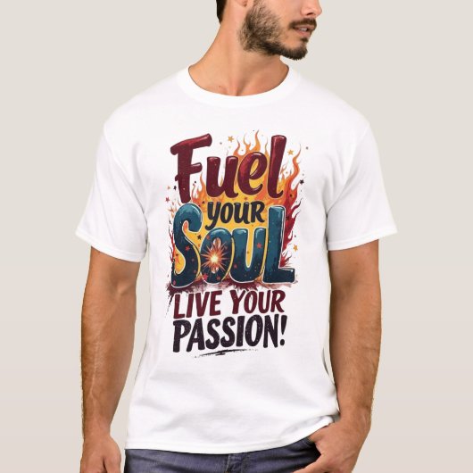Motivational T-Shirt Design (Vorderseite)