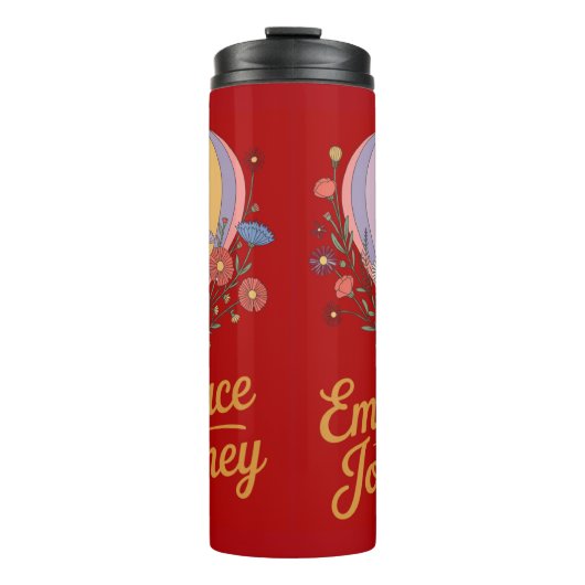 Motivational Thermal Tumbler Thermosbecher (Vorderseite)