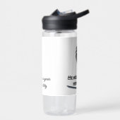 Motivational Time Saver Water Bottle Trinkflasche (Links)