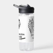 Motivational Time Saver Water Bottle Trinkflasche (Rechts)