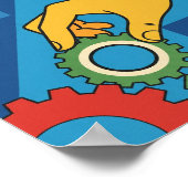 Motivational Trust The Process Retro Poster (Ecke)