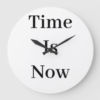 Motivational Wall Clock Große Wanduhr