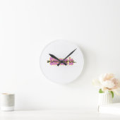 Motivational Wall Clock – Minimalist Inspirational Runde Wanduhr (Zuhause)