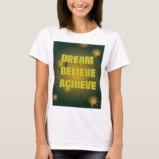 Motivational Women's T-Shirt (Vorderseite)