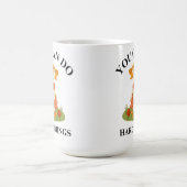Motivational You Can Do Hard Things Goose Mug Kaffeetasse (Mittel)