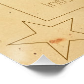 Motivationale Aktion Quote - Latin Poster Art (Ecke)