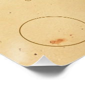 Motivationale Vorbereitung Quote - Latin Poster Ar (Ecke)