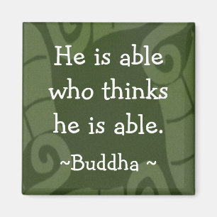 Motivationales Buddha-Zitate-Magnet-1 Magnet