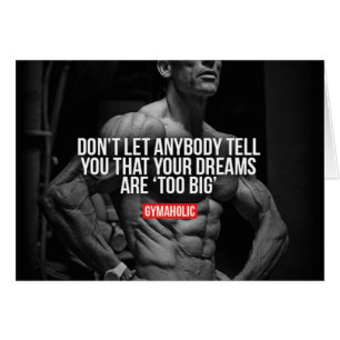 Motivationales Fitness Gym