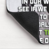 Motivationales Fitness Gym Mousepad (Ecke)