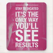 Motivationales Fitness Gym Mousepad (Vorne)