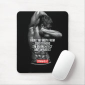 Motivationales Fitness Gym Mousepad (Mit Mouse)