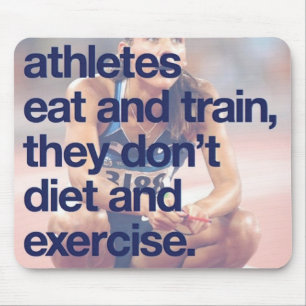 Motivationales Fitness Gym Mousepad