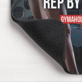Motivationales Fitness Gym Mousepad (Ecke)