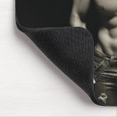 Motivationales Fitness Gym Mousepad (Ecke)