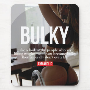 Motivationales Fitness Gym Mousepad