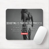 Motivationales Fitness Gym Mousepad (Mit Mouse)