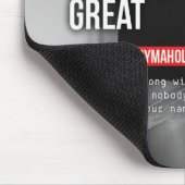 Motivationales Fitness Gym Mousepad (Ecke)