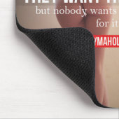 Motivationales Fitness Gym Mousepad (Ecke)