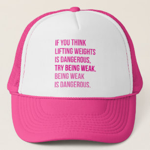 Motivationales Fitness Gym Truckerkappe