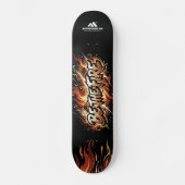 MOTIVATIONALISM© Be The Fire_ Skateboard (Vorderseite)