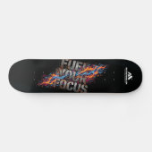 MOTIVATIONALISM© Fuel Your Focus_ Skateboard (Horizontal)