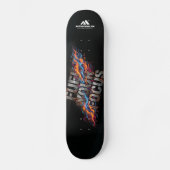 MOTIVATIONALISM© Fuel Your Focus_ Skateboard (Vorderseite)