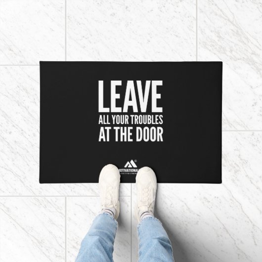 MOTIVATIONALISM© LEAVE_ FUßMATTE (Indoor)