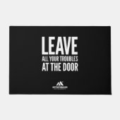 MOTIVATIONALISM© LEAVE_ FUßMATTE (Vorderseite)
