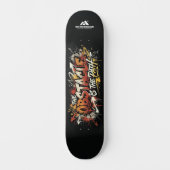 MOTIVATIONALISM© The Obstacle Is The Path_ Skateboard (Vorderseite)