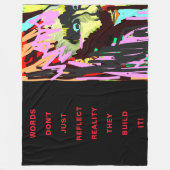 MOTIVATIONEN Fleece Blanket (Vorderseite)