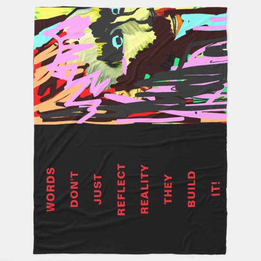 MOTIVATIONEN Fleece Blanket (Vorderseite)