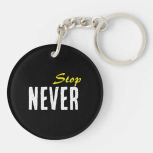 Motivations-Acryl-Schlüsselanhänger – Minimalistis Schlüsselanhänger