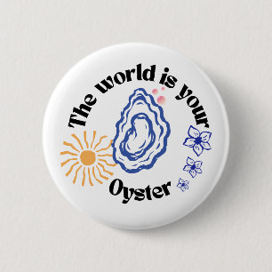 Motivations-Auster-Knopf-Anstecker Button
