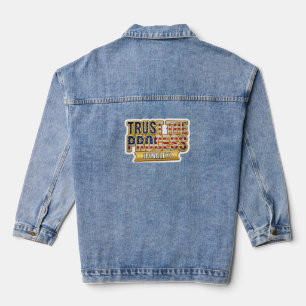 Motivations-Erfolgs-Aufkleber Jeansjacke
