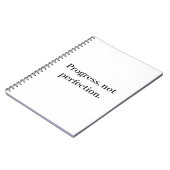 Motivations-Fortschrittsjournal Notizblock (Linke Seite)