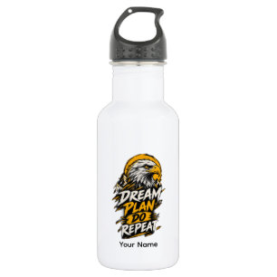Motivations-Geschenk Traumplan Mach-Flasche Edelstahlflasche