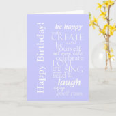 Motivations-Glückwunschkarte Karte (Gelbe Blume)