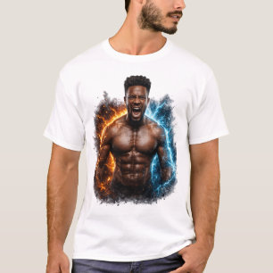 Motivations-Gym- & Fitness-Power-Tasse T-Shirt