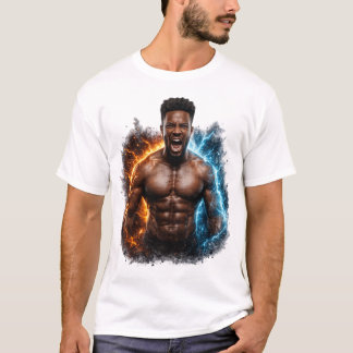 Motivations-Gym- & Fitness-Power-Tasse T-Shirt