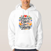 Motivations-Hoodie für Männer – Tu heute etwas Hoodie (Vorderseite)