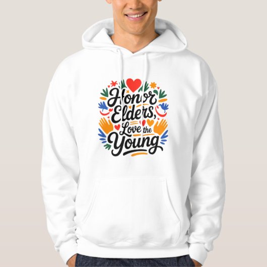 Motivations-Hoodie für Männer – Tu heute etwas Hoodie (Vorderseite)