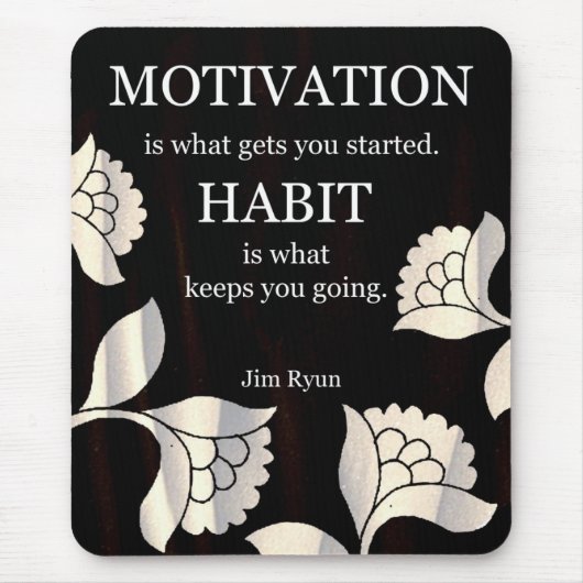 Motivations-Mitteilungen auf Mousepad (Vorne)