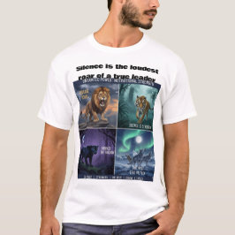 Motivations-Raubtier-Kunst T-Shirt