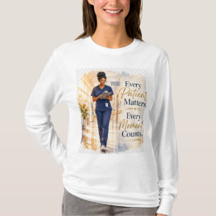 Motivations-T-Shirt für Krankenschwestern T-Shirt