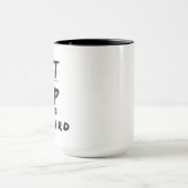 Motivations-Tasse 'Einfach Weiter Machen' Tasse (Zentrum)